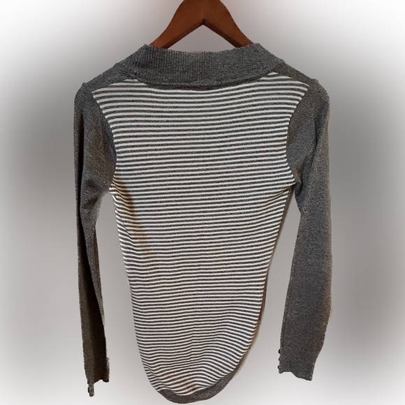 Juniors Grey Sweater - Small - Poof - Picture 2 of 3